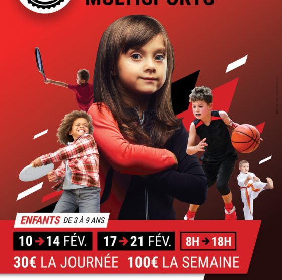 Affiche stages vacances février 2020 KidZ'Ac Toulouse