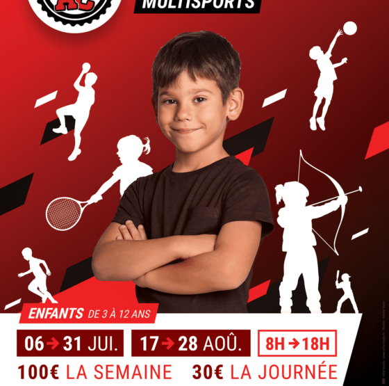 Affiche stages vacances été 2020 KidZ'Ac Toulouse