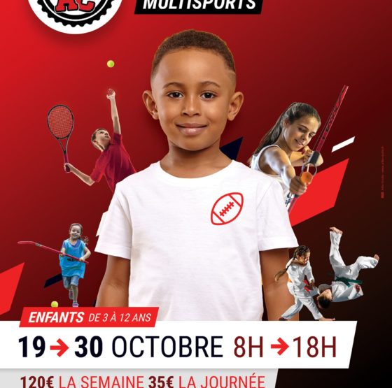 Affiche stages vacances octobre 2020 KidZ'Ac Toulouse