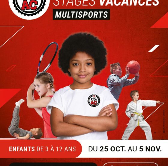 Affiche stages vacances Toussaint 2021 KidZ'Ac Toulouse